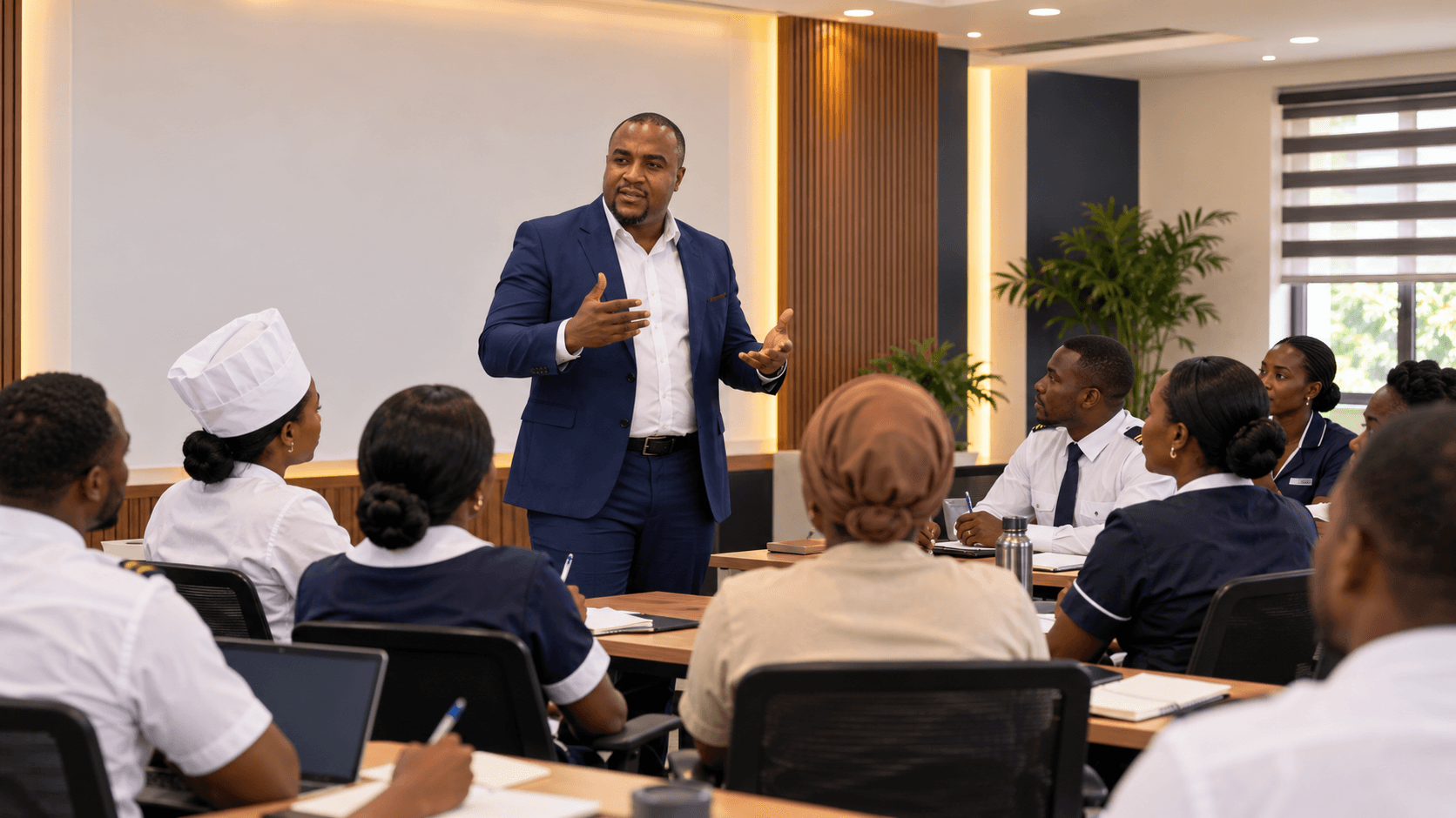 Pukena Academy trainer facilitating a professional development workshop